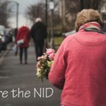 Scroll – Old woman walking – We are NID 782×365